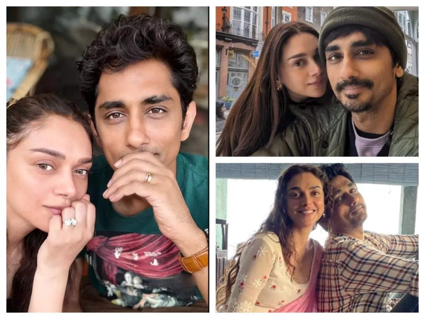 5 photos of Aditi Rao Hydari and Siddharth that proves they are a match made in heaven