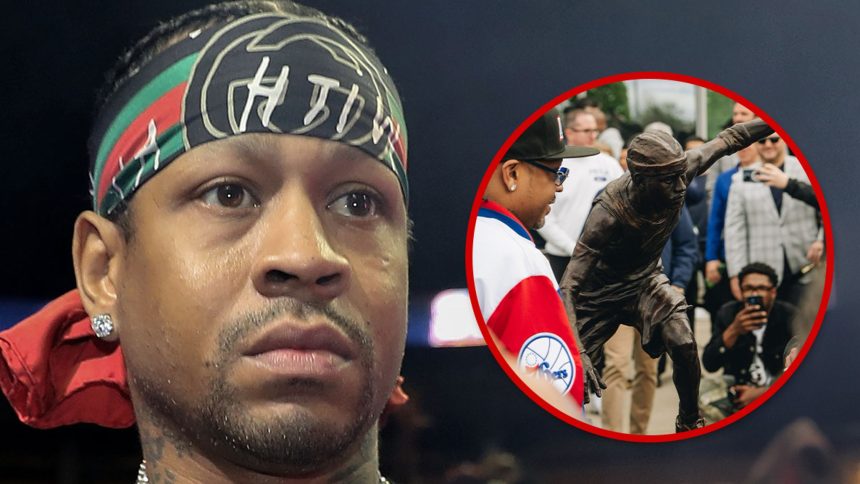 76ers Unveil Allen Iverson Statue, Fans Roast Its Tiny Size