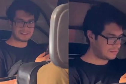 Aamir Khan's son Junaid Khan spotted traveling by an autorickshaw, netizens react | Hindi Movie News