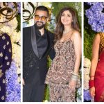 Abhishek Bachchan, Taapsee Pannu, Ameesha Patel, Rajkummar Rao and others make stylish appearances at Anand Pandit's daughter's star-studded wedding reception - See photos |