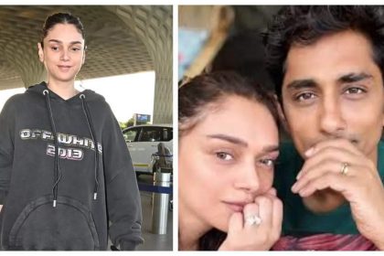 Aditi Rao Hydari says 'Nahi hui hai’ after paparazzi congratulate her on her marriage with Siddharth at airport - WATCH video |