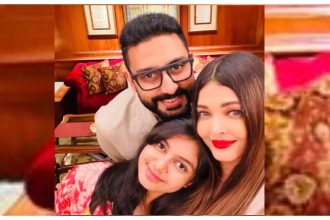 Aishwarya Rai shares a sweet family picture with Abhishek Bachchan and Aaradhya on her wedding anniversary; fans REACT - See post |