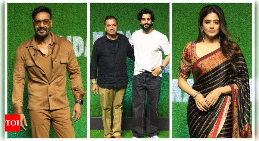 Ajay Devgn, Priyamani, Arjun Kapoor, Janhvi Kapoor and others attend special screening of 'Maidaan' - See photos |