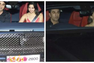 Alia Bhatt and Ranbir Kapoor make a stylish appearance as they get snapped in the city; his brand new luxury car grabs eyeballs - See photos |