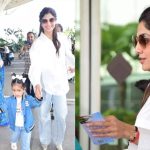 Amid ED Probe on Raj Kundra, Shilpa Shetty jets off for vacay with her kids and mom, refuses to pose for paps and says, 'late ho rahi hoon' - WATCH video | Hindi Movie News