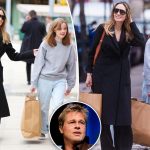 Angelina Jolie and look-alike daughter Vivienne seen shopping in NYC amid Brad Pitt legal issues