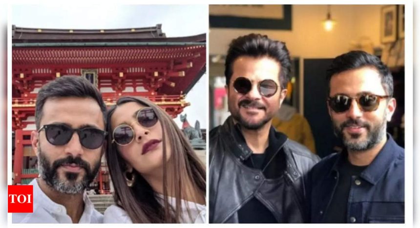 Anil Kapoor heaps praises on son-in-law Anand Ahuja, prays 'nazar na lage' | Hindi Movie News