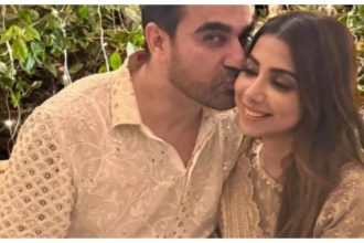 Arbaaz Khan-Sshura Khan’s latest PICS from their Eid celebration are simply unmissable | Hindi Movie News