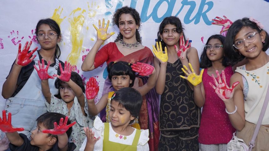 Autism month: Sanya Malhotra champions inclusivity, attends opening of ‘So-Hum Smiles’ school for neurodivergent people