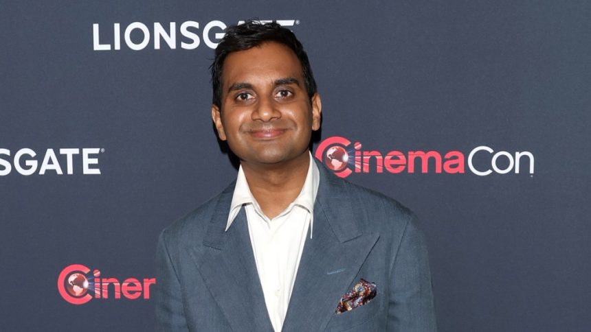 Aziz Ansari Talks Delayed Film 'Good Fortune' at CinemaCon