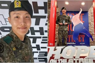 BTS' J-hope rocks military look in Instagram snaps from 'Hope on the Street' Pop-Up store visit | K-pop Movie News