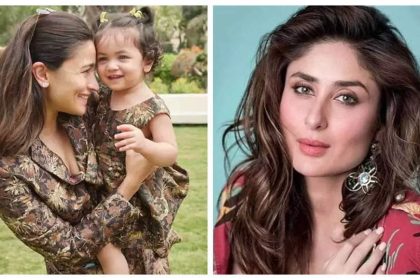 Baby Raha Kapoor looks cute as a button as she gets snapped visiting 'bua' Kareena Kapoor Khan with her mommy Alia Bhatt |