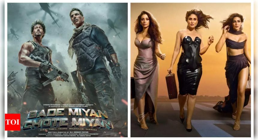 'Bade Miyan Chote Miyan' advance collections in USA off to slow start; weekend numbers lower than 'Crew' |