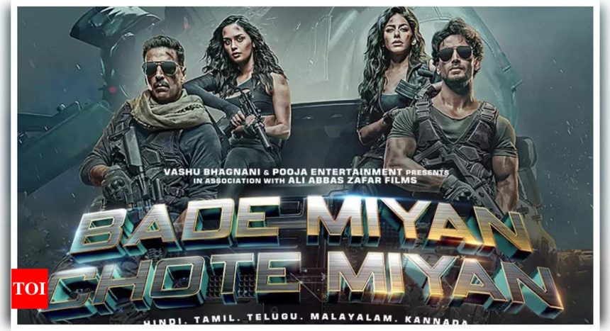 Bade Miyan Chote Miyan box office collection Day 11: Akshay Kumar and Tiger Shroff starrer earns just Rs 5.65 crore in second weekend |