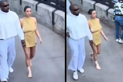 Bianca Censori steps out barefoot with bandaged feet on Disneyland date with Kanye West |