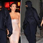 Bianca Censori wears completely sheer tube dress and knee-high stockings for Kanye West outing