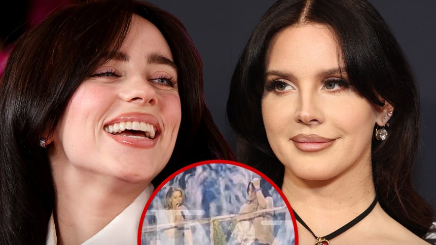 Billie Eilish Makes Surprise Appearance with Lana Del Rey at Coachella