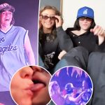 Billie Eilish packs on the PDA with multiple influencers at Coachella