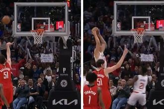 Boban Marjanović Purposely Misses Shot To Win Clippers Fans Free Chicken