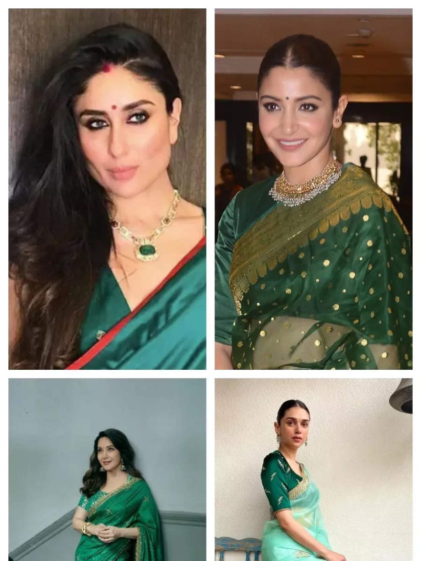 Bollywood beauties dazzle in green attires!