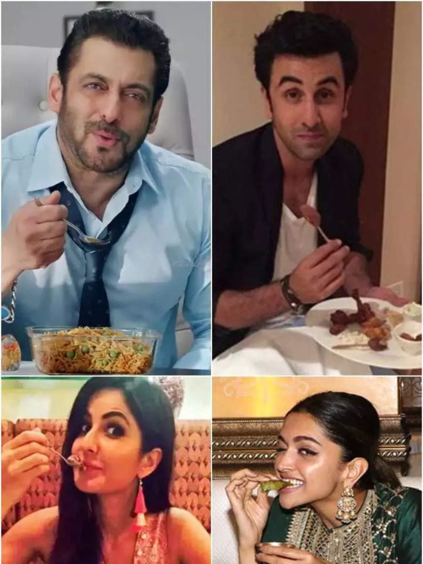 Bollywood celebs and their favourite food items