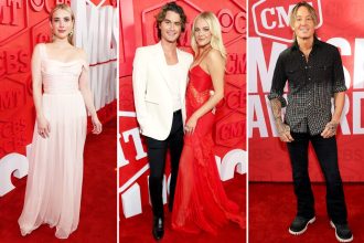 CMT Music Awards 2024 red carpet: All the celebrity outfits