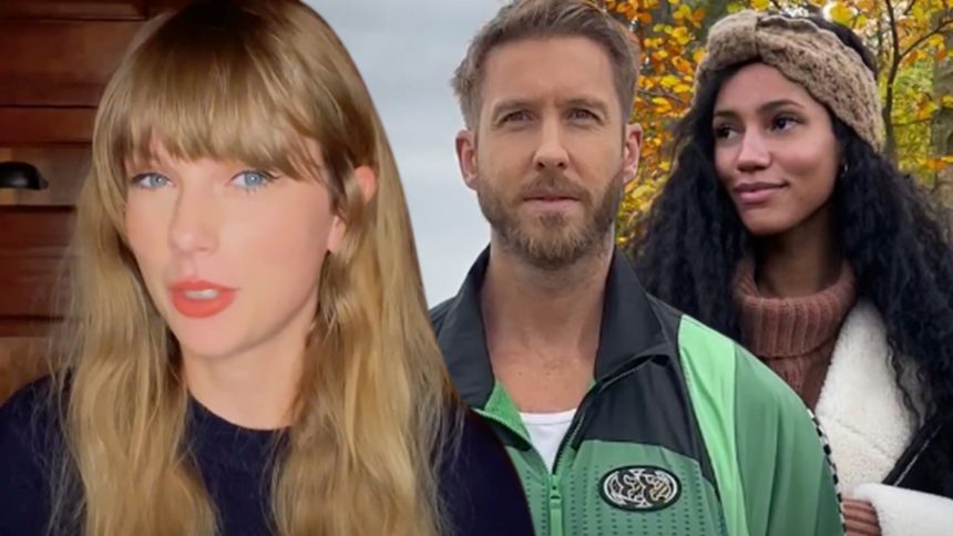 Calvin Harris' Wife Says She Listens to Taylor Swift When He's Out of House