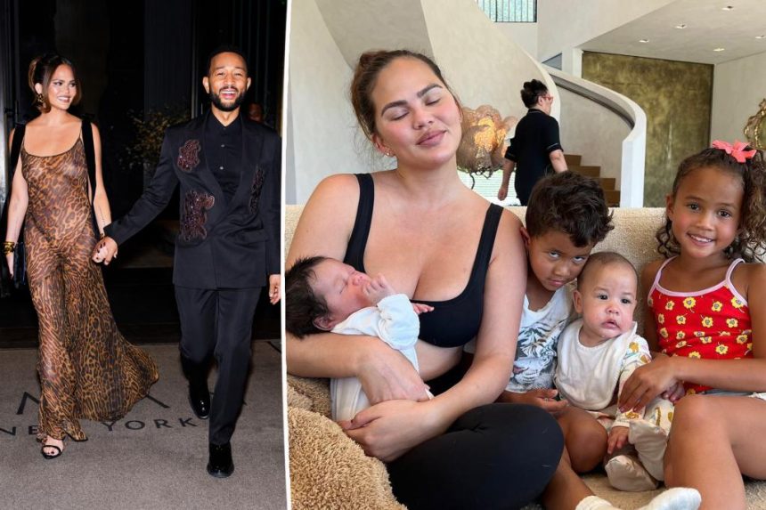 Chrissy Teigen, John Legend can't agree on whether they'd like more kids