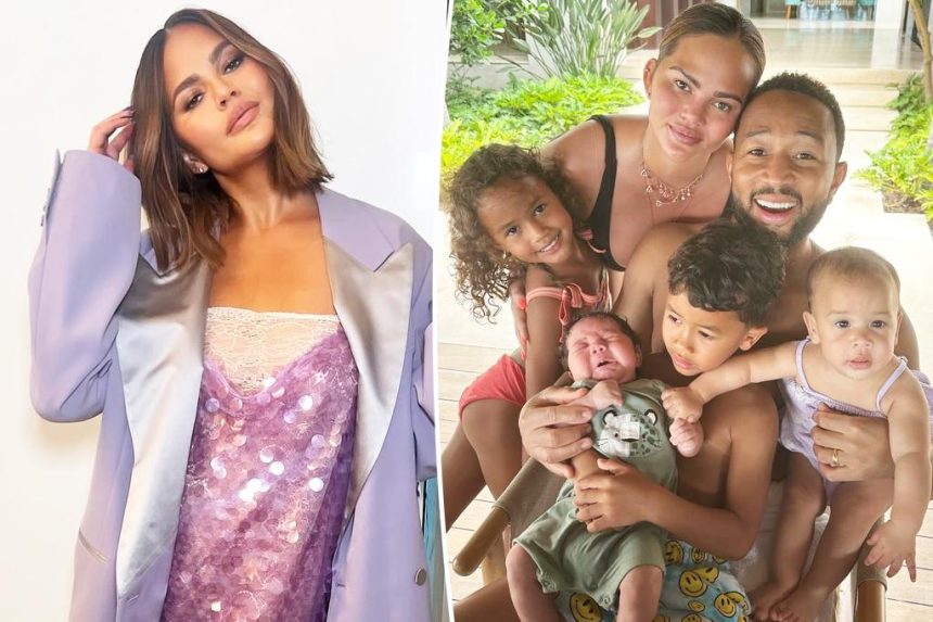 Chrissy Teigen claps back at troll who accused her of having kids 'to stay relevant'