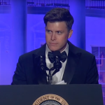 Colin Jost Hosted a Tame White House Correspondents’ Dinner