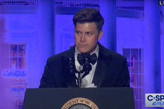 Colin Jost Hosted a Tame White House Correspondents’ Dinner