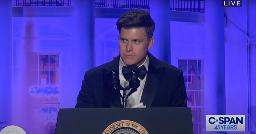 Colin Jost Hosted a Tame White House Correspondents’ Dinner