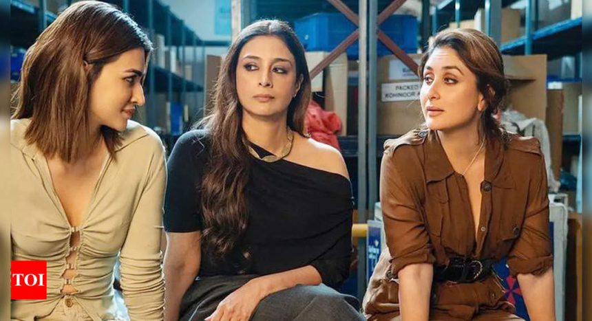 'Crew' box office collection Day 13: Kareena Kapoor Khan, Tabu and Kriti Sanon starrer sees dip; earns around Rs 1.60 crore | Hindi Movie News