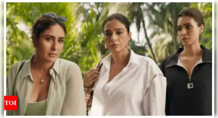 'Crew' box office worldwide collection day 9: Kareena Kapoor, Tabu, Kriti Sanon starrer crosses Rs 100 crore mark globally |