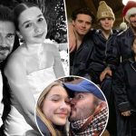 David Beckham enlists his three sons to protect their little sister, Harper, 12