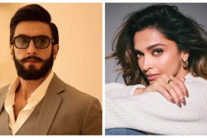 Deepika Padukone drools as Ranveer Singh sports a handlebar moustache in a suit - See photos |