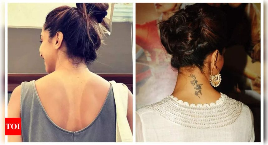 Deepika Padukone flaunts her tanned back in her babymoon photo; netizens speculate she has finally lasered off her 'RK' tattoo - See photo |