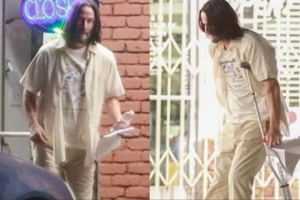 Do you know why Keanu Reeves was using crutches earlier this year? Aziz Ansari reveals reason | Hollywood