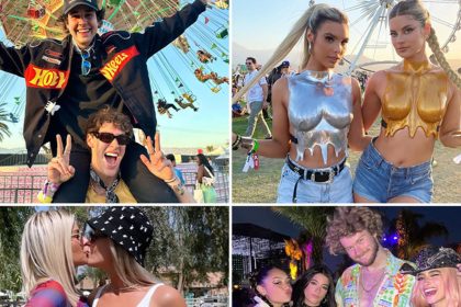 Famous Besties At Coachella ... Desert Vibes Only!!!