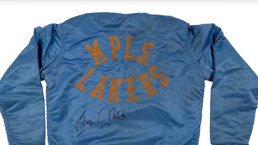 George Mikan's Signed, Game Worn Minneapolis Lakers Warm-Ups Hits Auction Block