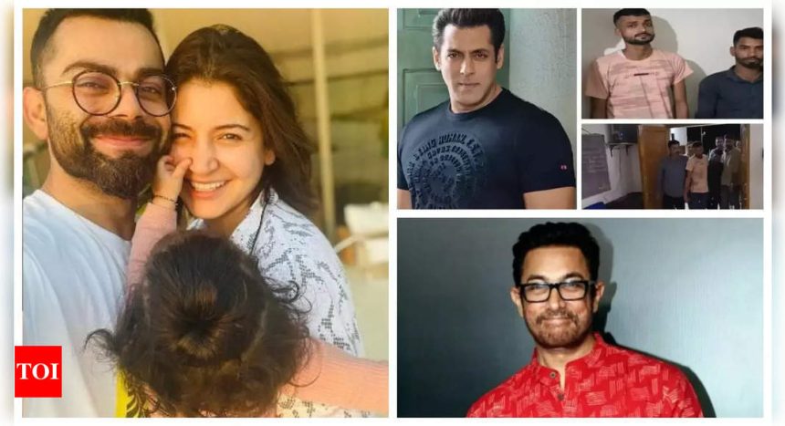 Gunmen in Salman Khan firing case to remain in police custody till April 25, Anushka Sharma offers glimpse of Akaay, Aamir Khan filing FIR against fake video: TOP 5 entertainment news of the day |