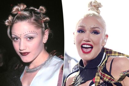 Gwen Stefani re-creates iconic '90s No Doubt beauty look at Coachella with face gems, knotted mohawk