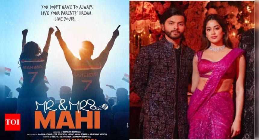 Janhvi Kapoor's rumored boyfriend Shikhar Pahariya REACTS to her 'Mr & Mrs Mahi' poster - See inside | Hindi Movie News