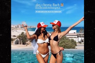 Jared Goff's Fiancée, Christen Harper, Kicks Off Bachelorette Party W/ Bikini Bash