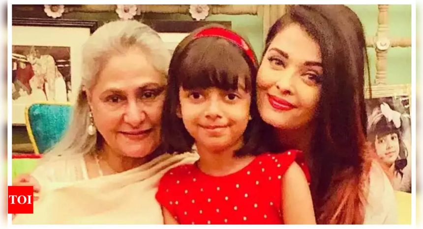 Jaya Bachchan calls Aaradhya with a sweet fruit's name and the reason is simply too cute to miss! |