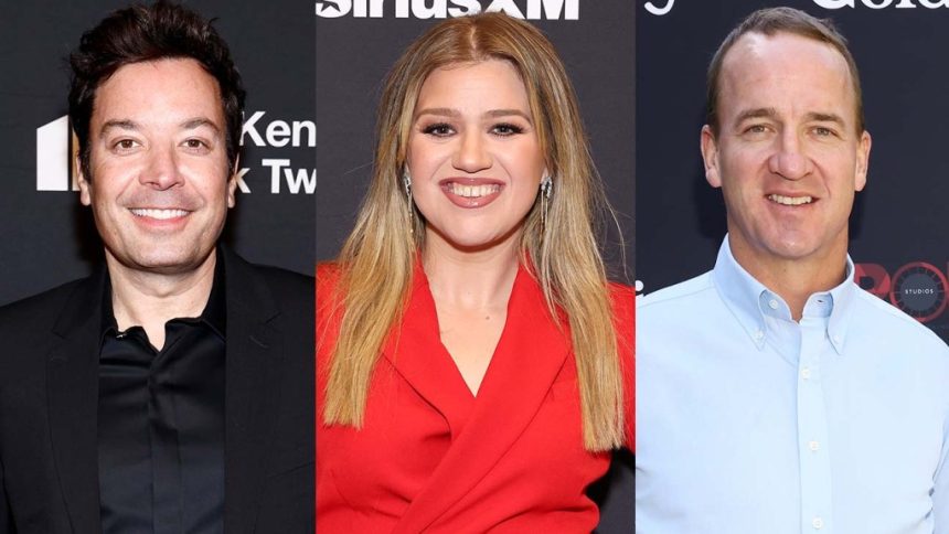 Jimmy Fallon, Kelly Clarkson, Peyton Manning Hosting Olympic Ceremonies