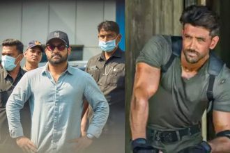 Jr NTR arrives in Mumbai to join Hrithik Roshan for 'WAR 2' shoot, as per reports it's a 10 day schedule - WATCH | Hindi Movie News