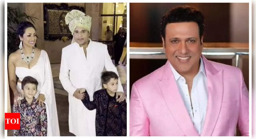 Kashmera Shah reveals Krushna Abhishek and her kids were finally happy to meet Govinda at Arti Singh's wedding: 'Bachchon ko ChiChi maama ka aashirwaad mila' |