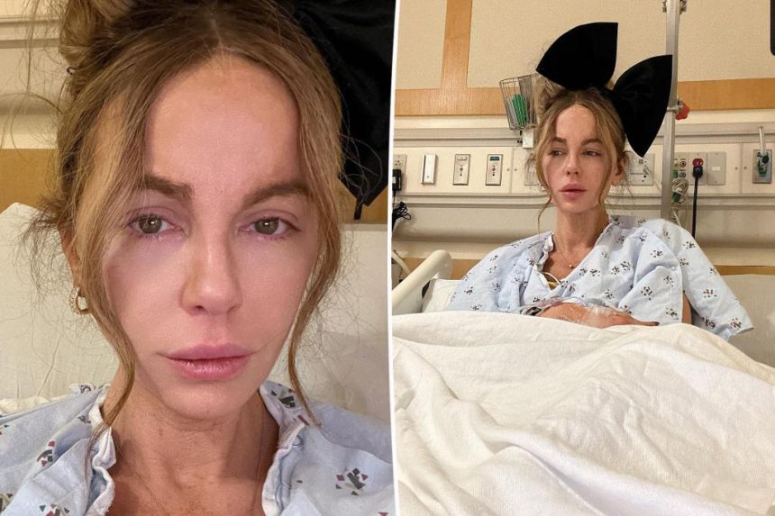 Kate Beckinsale mysteriously deletes photos from hospital stay