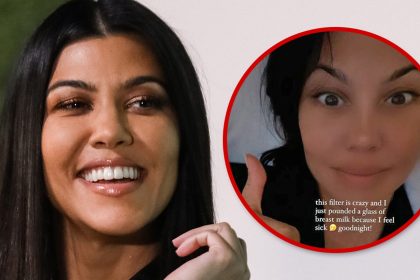 Kourtney Kardashian Drinks Her Own Breast Milk To Cure Sickness